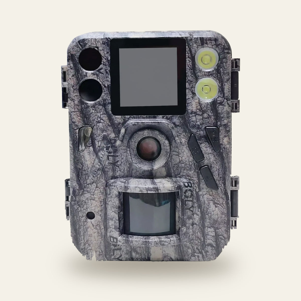 Caméra de chasse 4K vision nocturne couleur ou infrarouge invisible, vue de face